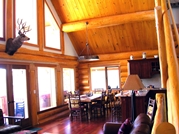 Interior Log Home
